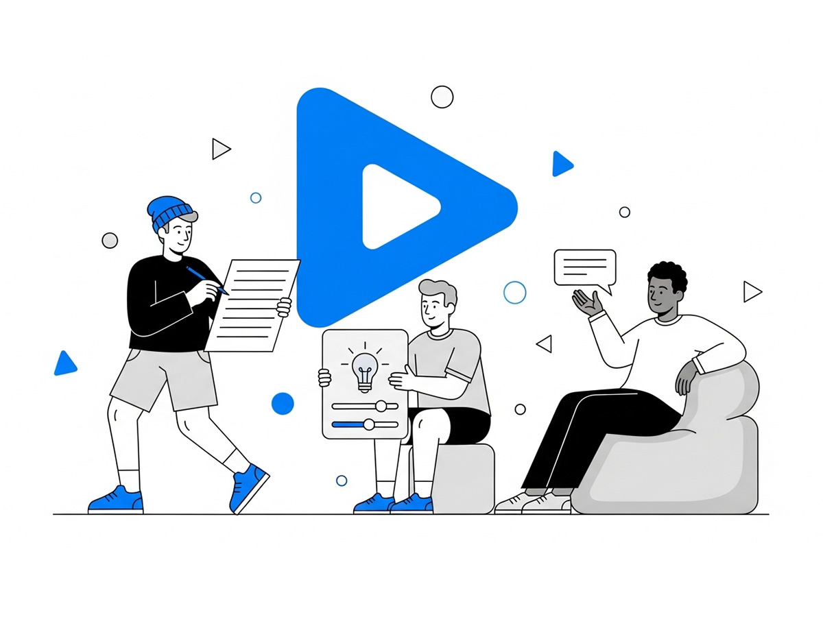 Equipe da VertexMedia colaborando em um projeto